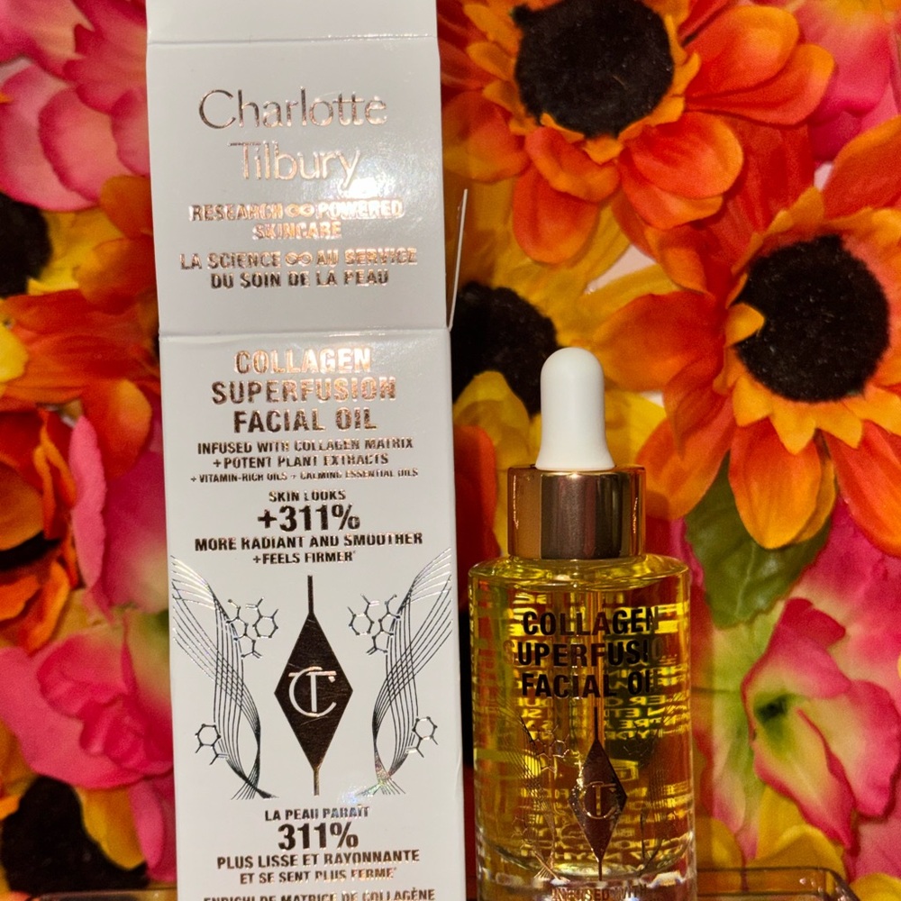 Charlotte Tilbury Collagen Superfusion Facial Oil - White and Black - Picture 8 of 8